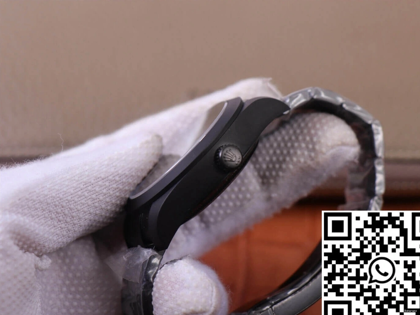 Label watch Noir Replica case LNT01HS-001 Base Rolex Design 116400 Black Milgauss Factory JB 0514